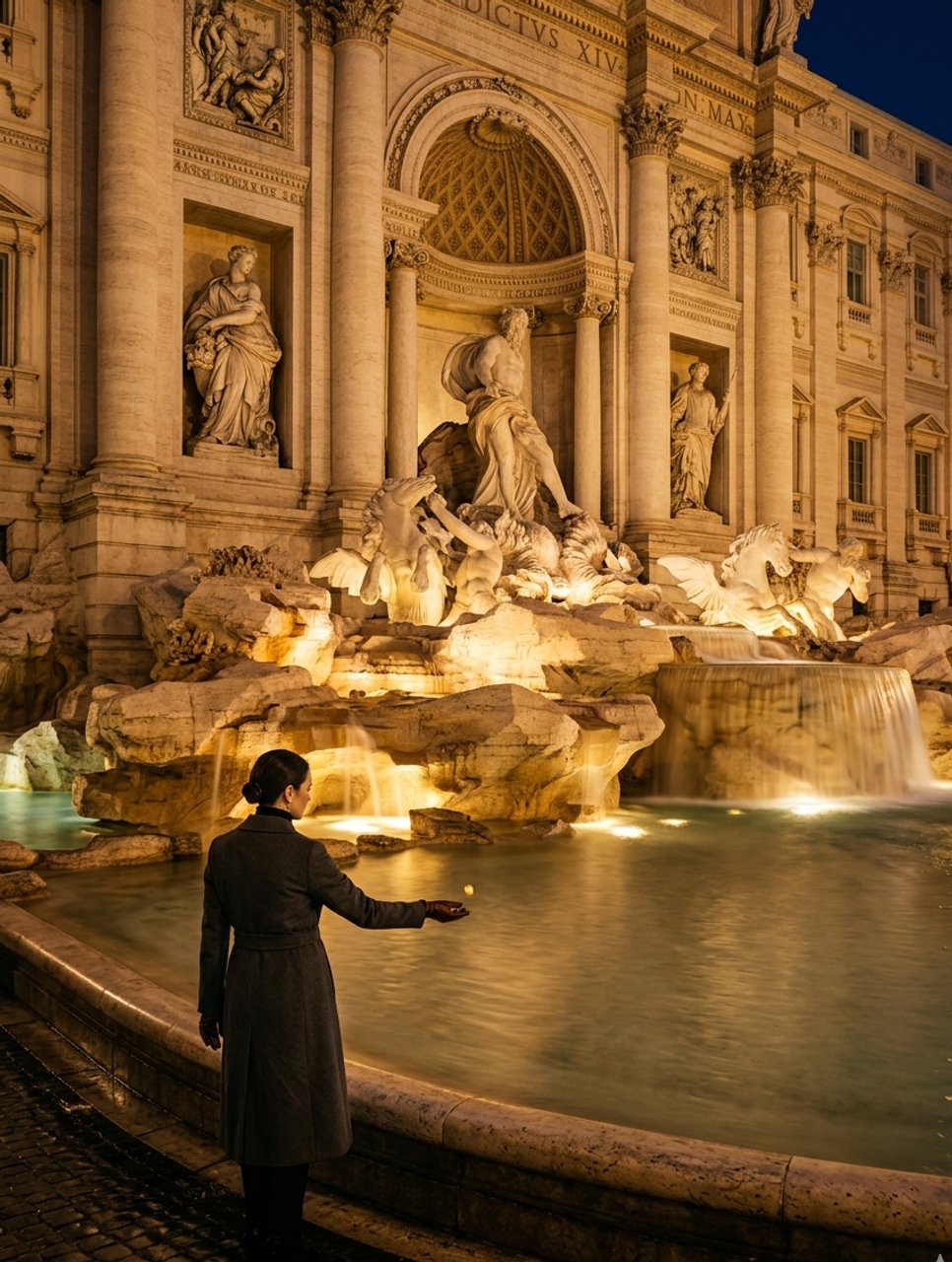 The Trevi Fountain