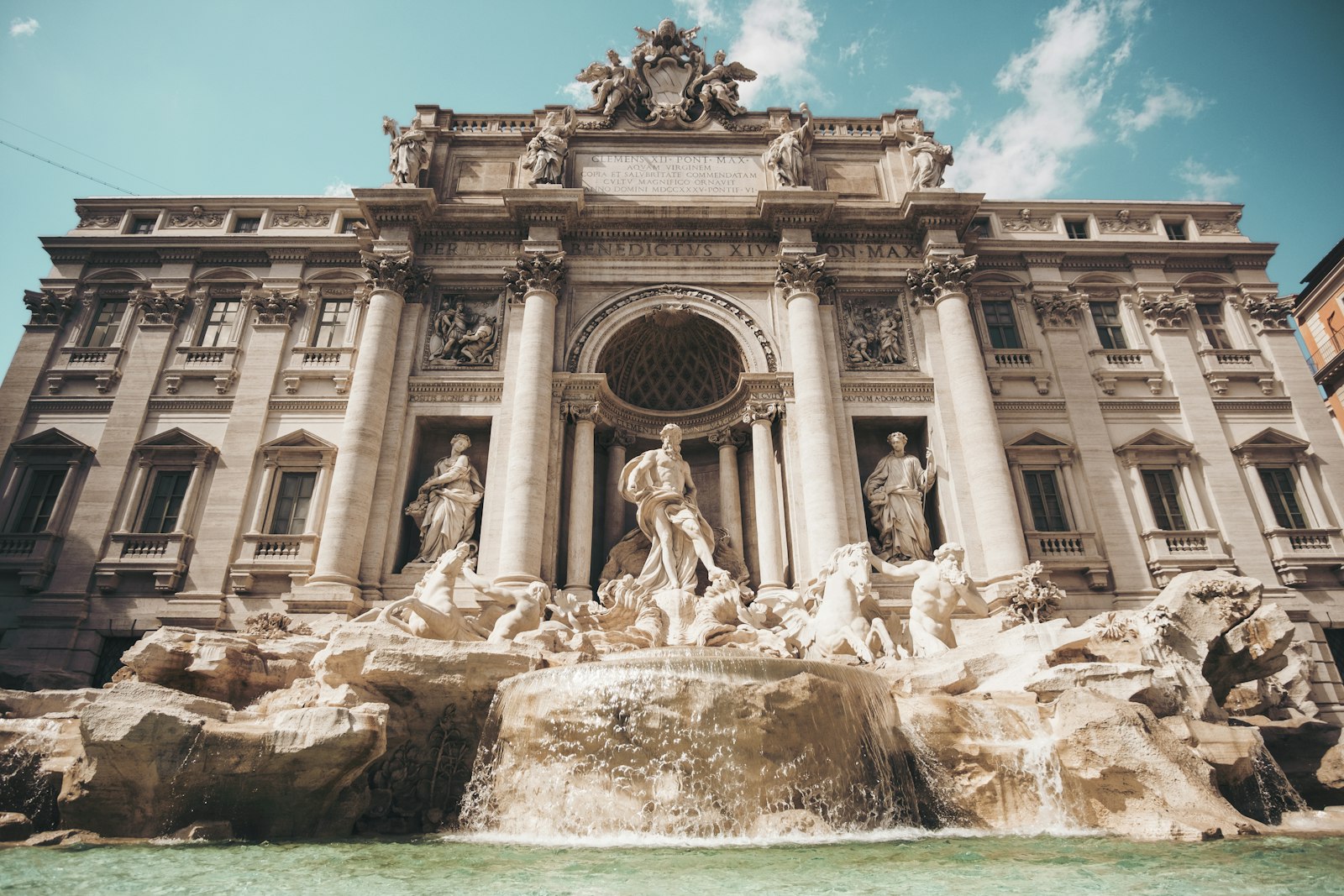 The Trevi Fountain